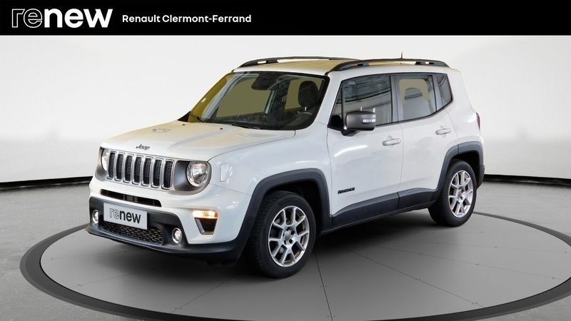 Blanc Utilisé 2020 Jeep Renegade Limited SUV | 19 490 € (Prix assez cher) - Image 1/4