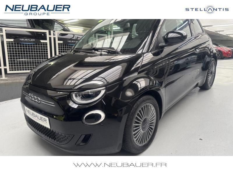 Onyx black pastel Utilisé 2022 Fiat 500e Berline | 16 590 € (Bon prix) - Image 1/4