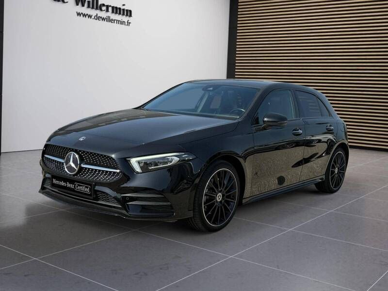 Noir Utilisé 2022 Mercedes A250 Berline | 31 900 € (Prix juste) - Image 1/3