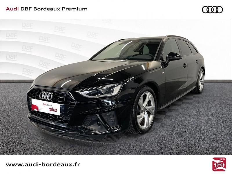 Noir mythe métallisé Utilisé 2024 Audi A4 S-Line Break | 39 990 € (Prix juste) - Image 1/3