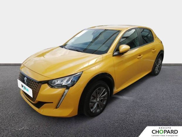Jaune Utilisé 2022 Peugeot e-208 Style Citadine | 12 890 € (Super prix) - Image 1/4