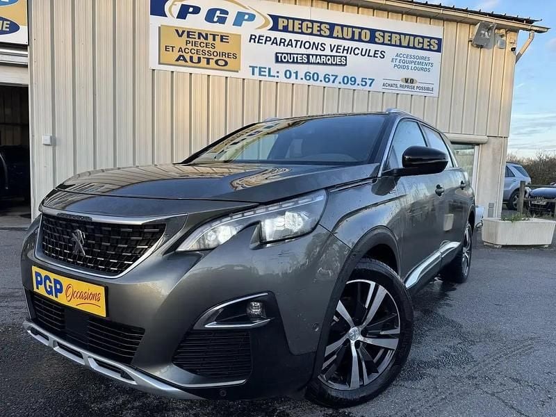 Gris Occasion 2018 Peugeot 5008 GT-line SUV | 17 000 € (Prix juste) - Image 1/4