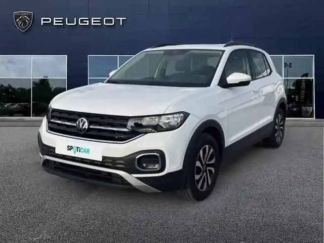 Blanc Occasion 2021 VW T-Cross SUV | 16 990 € (Bon prix) - Image 1/4