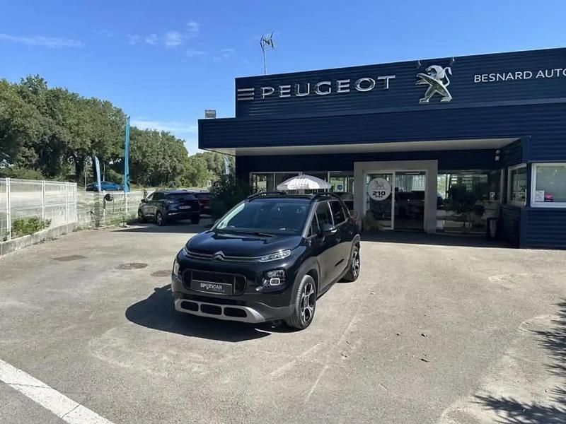 Noir Utilisé 2019 Citroën C3 Aircross PureTech SUV | 11 900 € (Prix juste) - Image 1/4