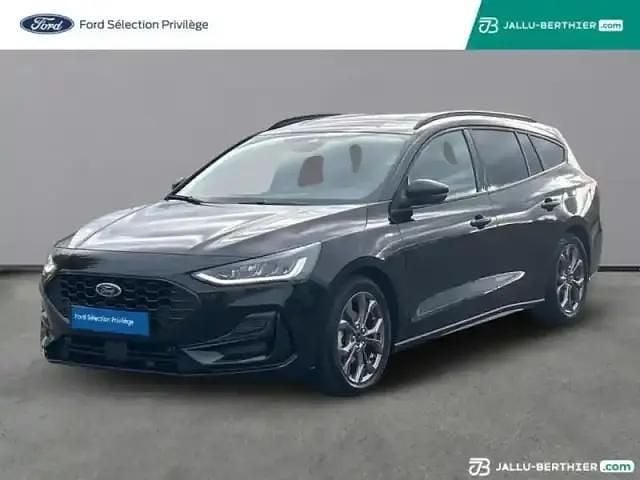 Noir agate métallisé Utilisé 2024 Ford Focus ST-Line X Break | 24 989 € (Prix assez cher) - Image 1/4
