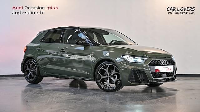 Occasion Audi A1 Sportback S-Line 150 ch (110 kW) 2025 Vert district / toit noir Citadine