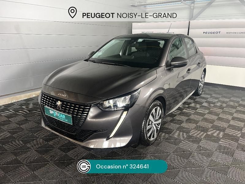 Gris Utilisé 2020 Peugeot 208 Business-Line Citadine | 11 450 € (Prix juste) - Image 1/4
