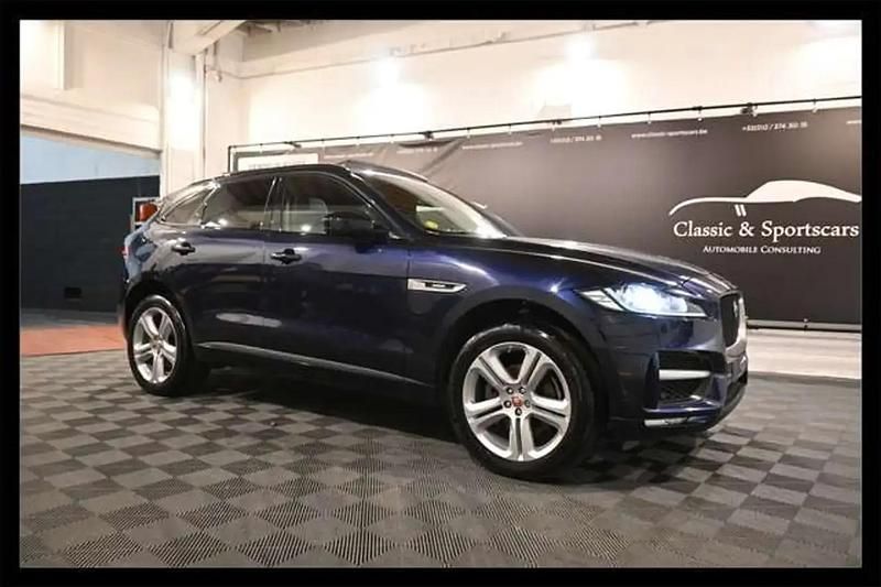 Occasion Jaguar F-Pace R-Sport 179 ch (131 kW) 2018 Bleu SUV