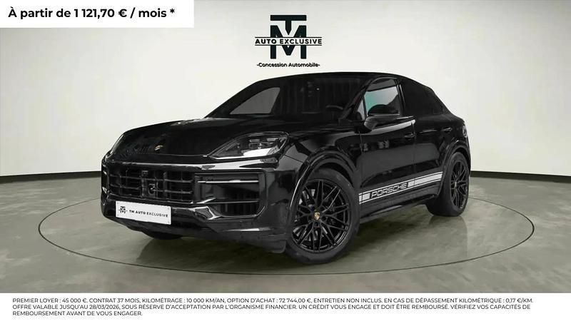 Noir Occasion 2024 Porsche Cayenne Coupe Coupé | 129 900 € (Prix cher) - Image 1/4