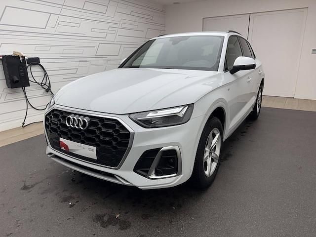 Blanc glacier métallisé Occasion 2023 Audi Q5 S-Line SUV | 46 990 € (Bon prix) - Image 1/4