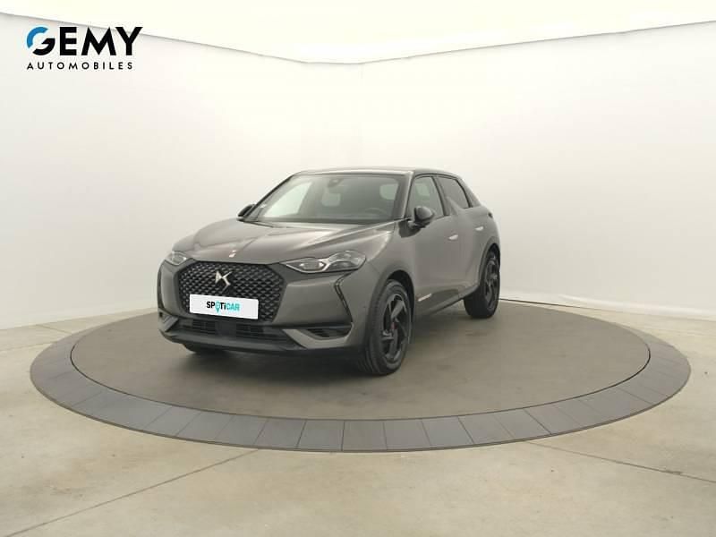 Gris Utilisé 2020 DS Automobiles DS3 Crossback Performance Line Plus SUV | 16 990 € (Prix juste) - Image 1/4