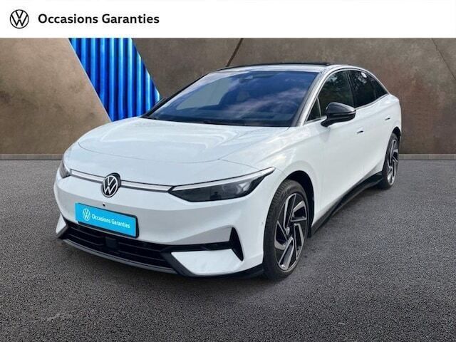 Blanc glacier noir uni Utilisé 2024 VW ID.7 Pro Berline | 51 990 € (Prix cher) - Image 1/4