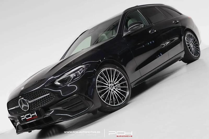 Noir Occasion 2025 Mercedes C180 AMG line Break | 44 999 € (Prix juste) - Image 1/4