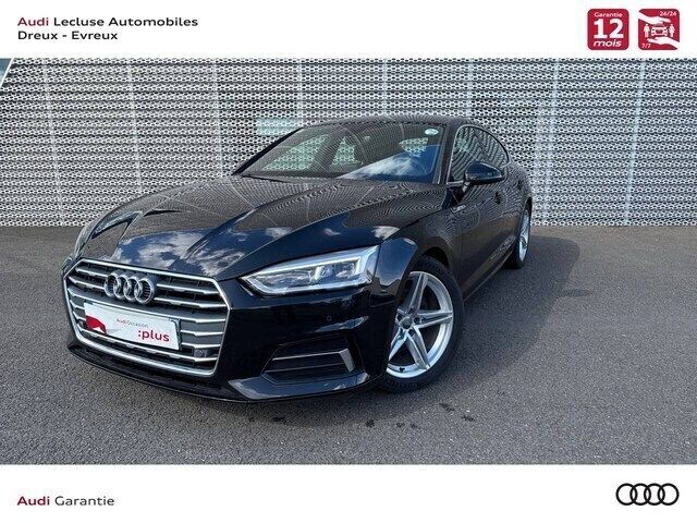 Noir mythic métallisé Utilisé 2019 Audi A5 Sportback S-Line | 29 890 € (Prix cher) - Image 1/4