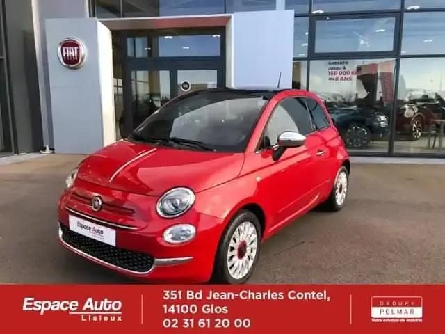 Pasodoble red pastel Occasion 2023 Fiat 500 Red Berline | 12 490 € (Bon prix) - Image 1/4