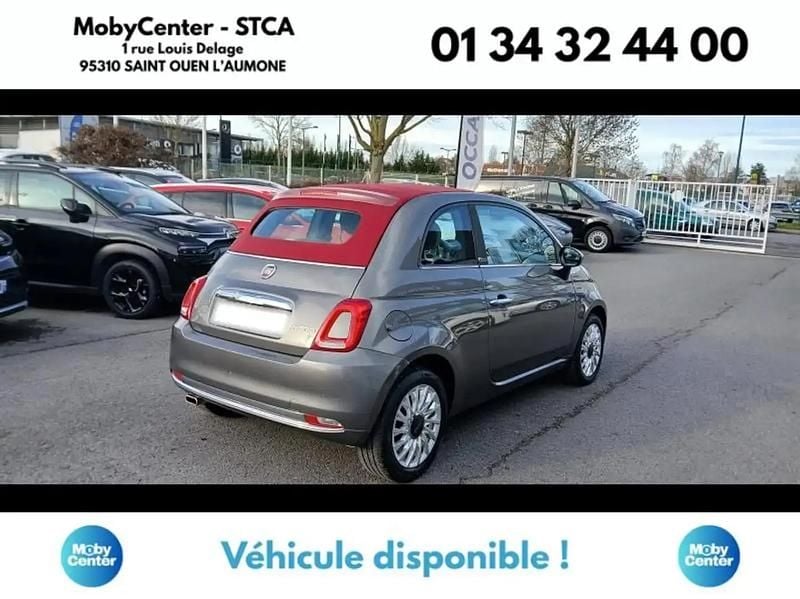 Occasion Fiat 500C Dolcevita 69 ch (50 kW) 2021 Gris Cabriolet
