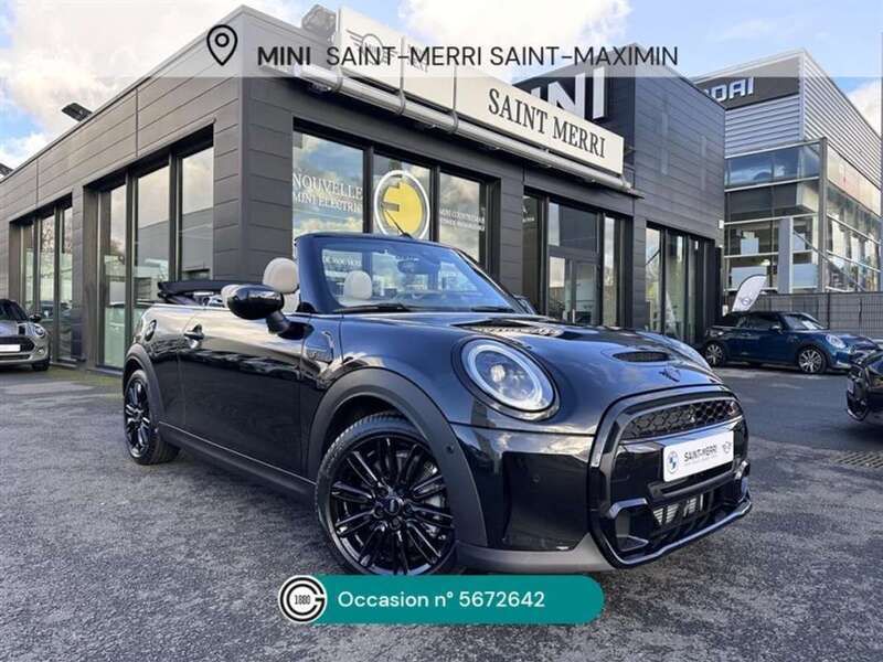 Occasion Mini Cooper S Cabriolet Premium Plus 181 ch (133 kW) 2023 Noir Cabriolet