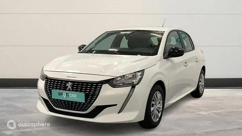 Blanc Utilisé 2023 Peugeot 208 Active Citadine | 11 999 € (Bon prix) - Image 1/4