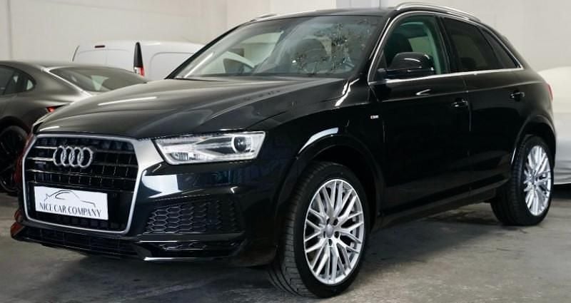 Noir Occasion 2017 Audi Q3 S-Line SUV | 23 990 € (Prix juste) - Image 1/4