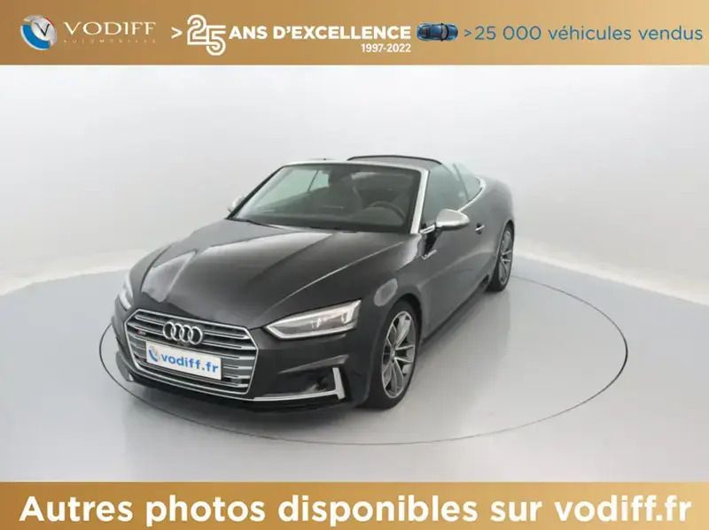 Noir Utilisé 2017 Audi S5 Cabriolet Sport Cabriolet | 49 950 € - Image 1/4