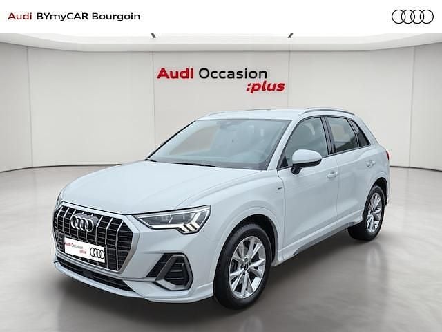 Blanc glacier métallisé Occasion 2023 Audi Q3 S-Line SUV | 38 085 € (Bon prix) - Image 1/4