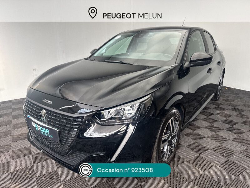 Noir Utilisé 2023 Peugeot 208 Business-Line Citadine | 15 480 € (Bon prix) - Image 1/4