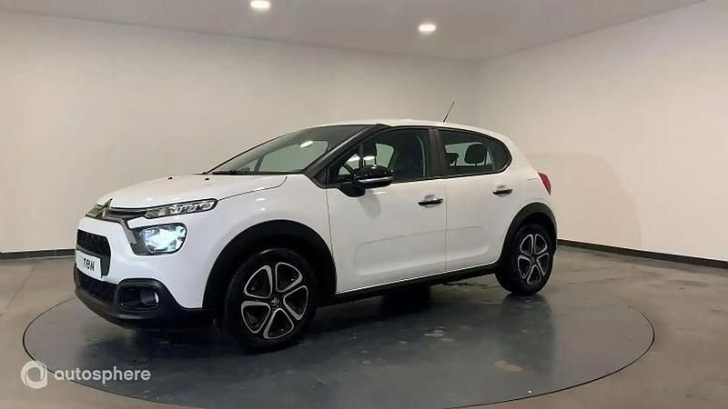 Blanc Utilisé 2023 Citroën C3 PureTech Citadine | 10 499 € (Prix juste) - Image 1/4