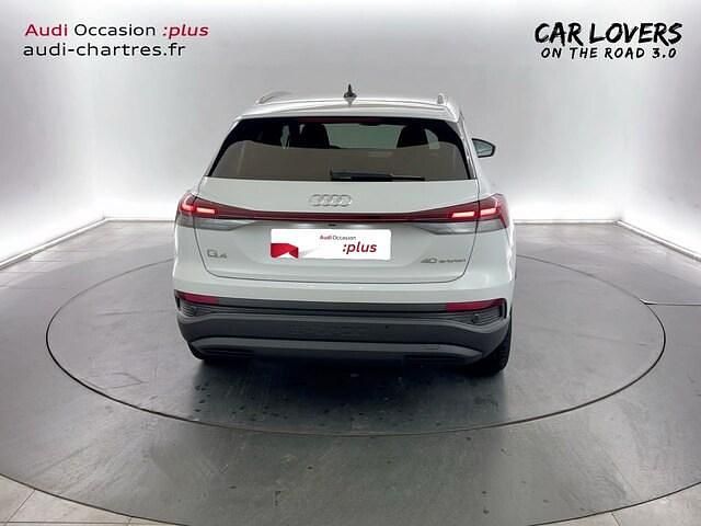 Occasion Audi Q4 e-tron Sport 150 kW (204 ch) 2021 Blanc glacier métallisé SUV