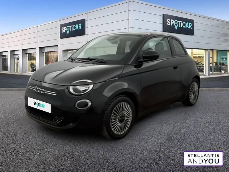 Noir Utilisé 2023 Fiat 500e Berline | 12 990 € (Super prix) - Image 1/4