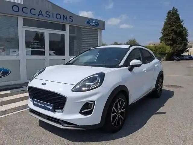 Blanc glacier Occasion 2020 Ford Puma Titanium SUV | 15 741 € (Prix juste) - Image 1/3