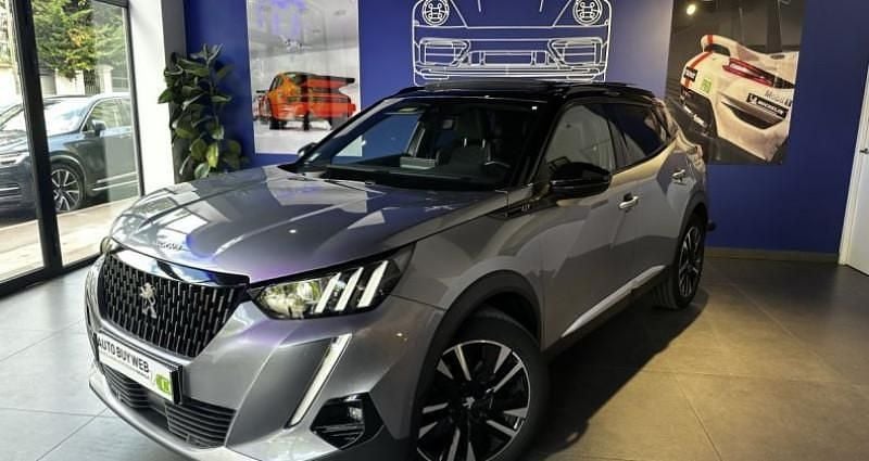 Gris Utilisé 2020 Peugeot 2008 GT SUV | 16 990 € (Prix juste) - Image 1/4