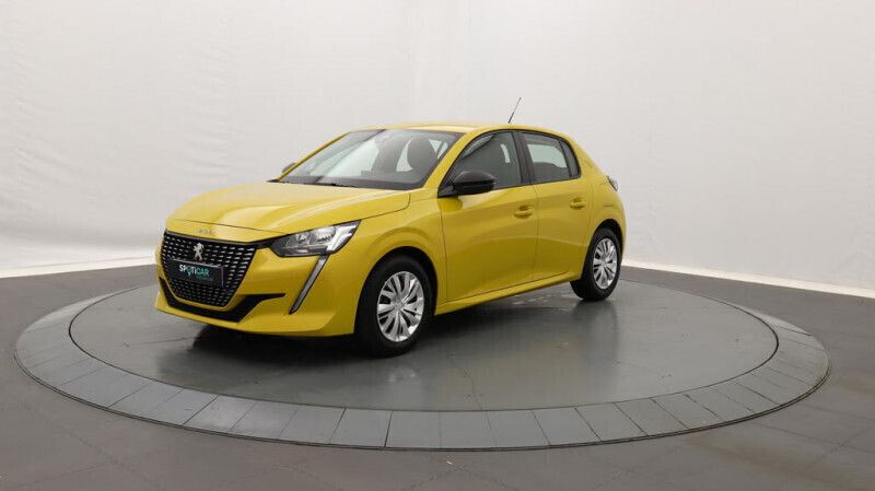 Jaune Utilisé 2022 Peugeot 208 Allure Citadine | 12 000 € (Bon prix) - Image 1/4