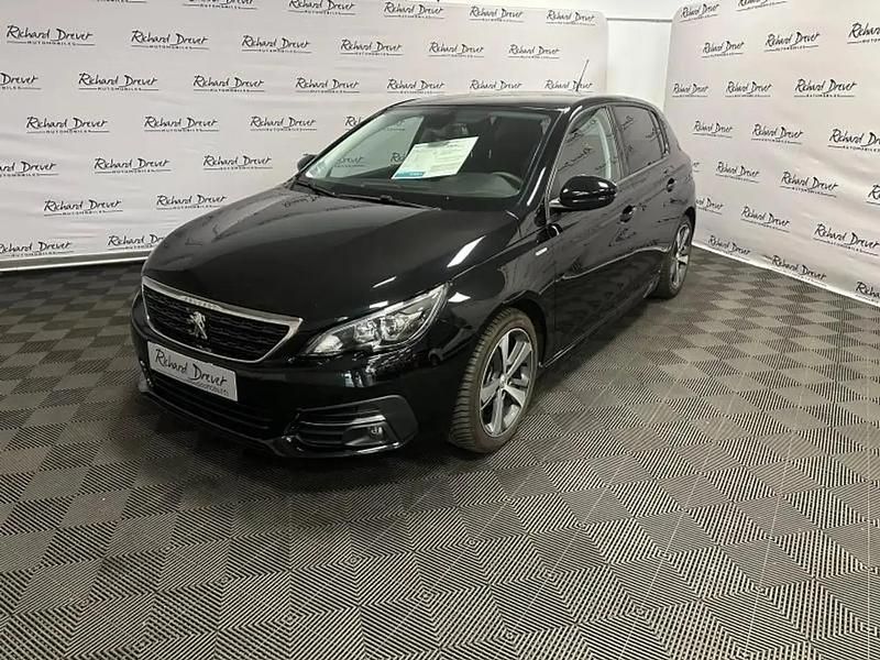 Noir Utilisé 2019 Peugeot 308 Style Berline | 12 990 € (Bon prix) - Image 1/4