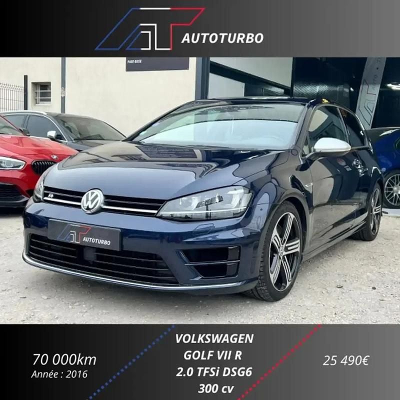 Occasion VW Golf VII R 305 ch (224 kW) 2016 Bleu Berline