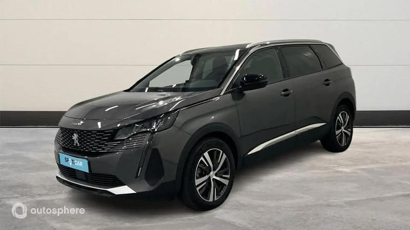 Gris Utilisé 2024 Peugeot 5008 Allure Monospace | 32 999 € (Prix juste) - Image 1/4