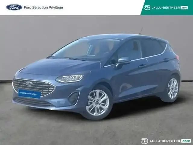 Bleu Occasion 2022 Ford Fiesta Business Edition Citadine | 14 290 € (Bon prix) - Image 1/4