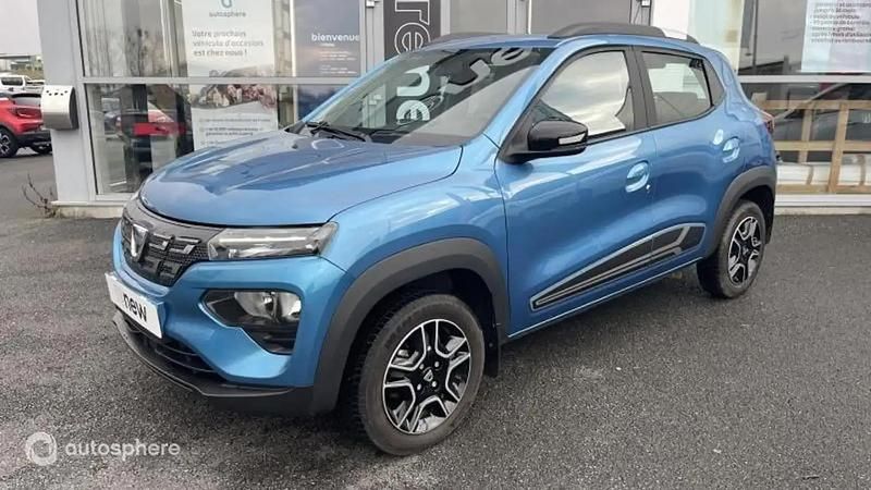 Bleu Utilisé 2022 Dacia Spring Comfort Citadine | 8 499 € (Bon prix) - Image 1/4
