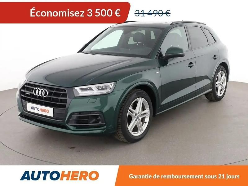 Vert Utilisé 2017 Audi Q5 S-Line SUV | 27 990 € (Prix juste) - Image 1/2