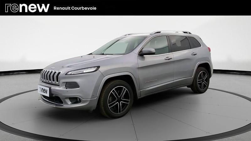Gris Utilisé 2017 Jeep Cherokee Overland SUV | 18 990 € - Image 1/4
