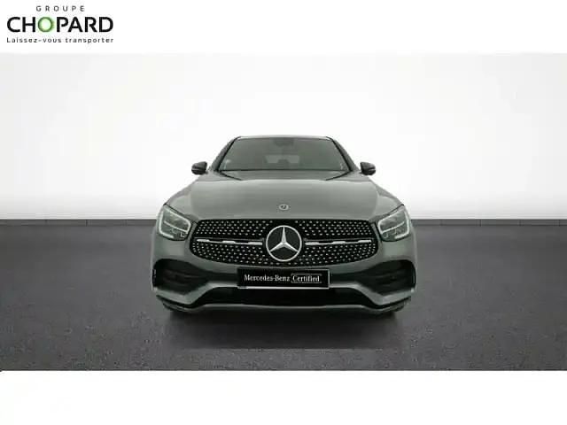 Occasion Mercedes GLC300 2022 Selenitgrey  metallic paint Coupé
