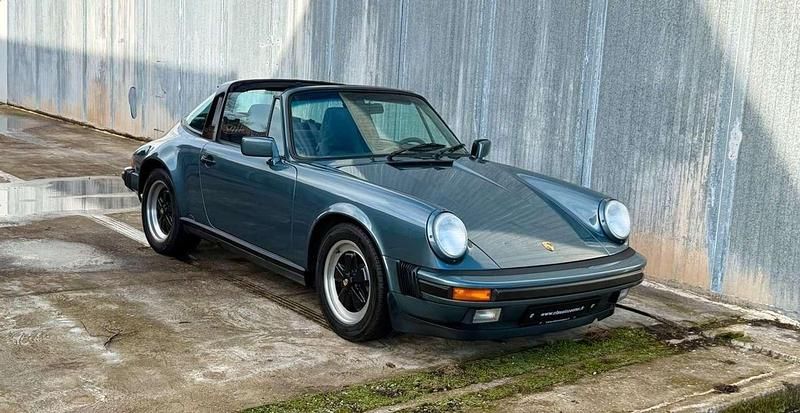 Occasion Porsche 911 1988 Bleu Cabriolet