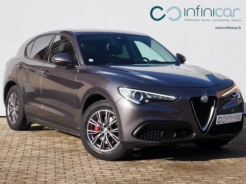 Gris Utilisé 2020 Alfa Romeo Stelvio Super SUV | 24 700 € (Prix juste) - Image 1/4