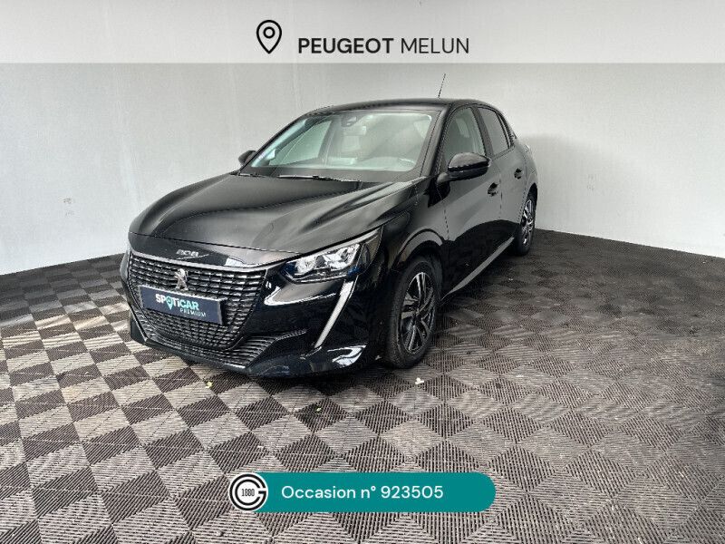 Noir Utilisé 2023 Peugeot 208 Business-Line Citadine | 15 480 € (Bon prix) - Image 1/4