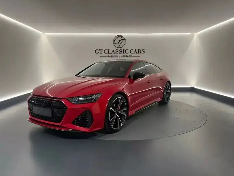 Rouge Utilisé 2020 Audi RS7 Advanced Citadine | 114 900 € - Image 1/4