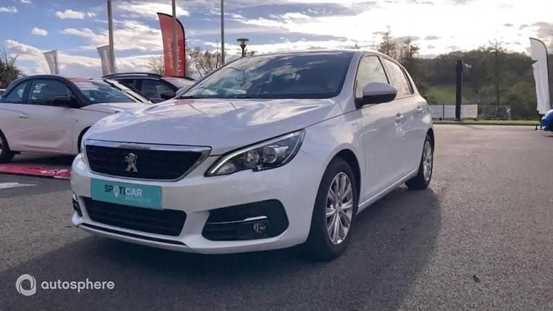 Blanc Utilisé 2018 Peugeot 308 Style Berline | 9 999 € (Super prix) - Image 1/4
