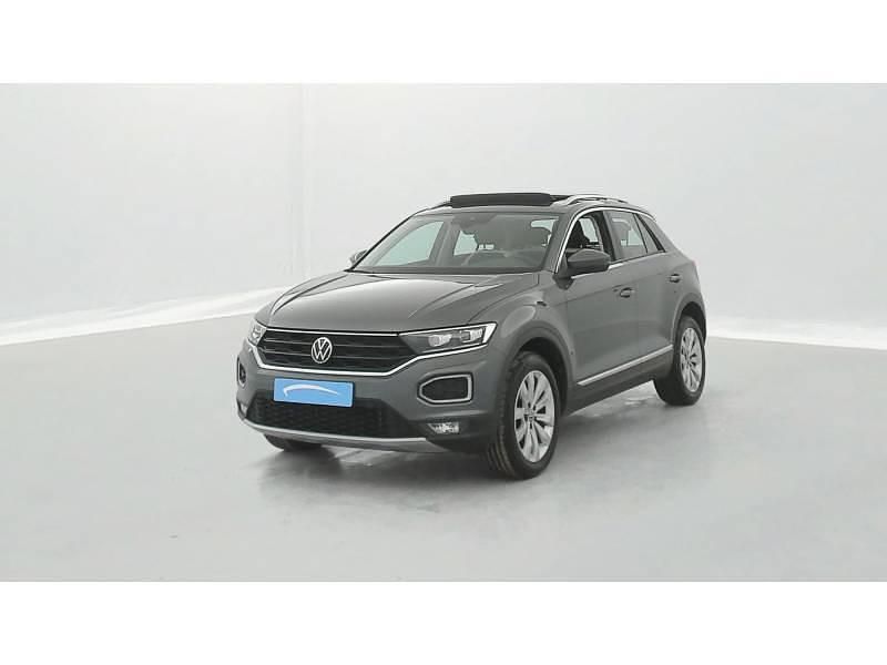 Gris Utilisé 2021 VW T-Roc SUV | 24 990 € (Prix juste) - Image 1/4