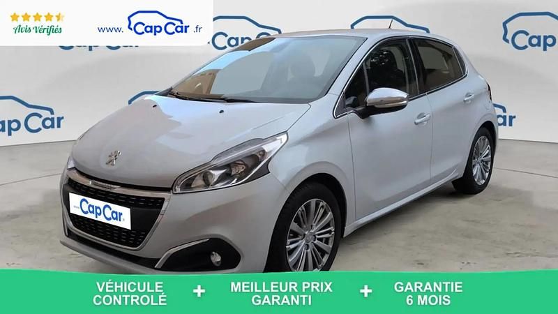 Blanc Utilisé 2017 Peugeot 208 Style Citadine | 5 900 € (Bon prix) - Image 1/4