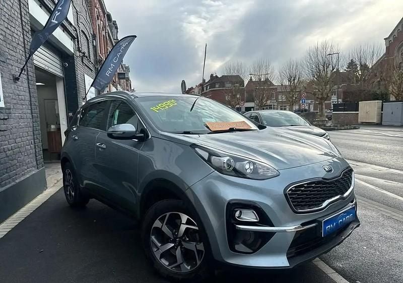 Gris Occasion 2019 Kia Sportage Active SUV | 14 990 € (Prix juste) - Image 1/4
