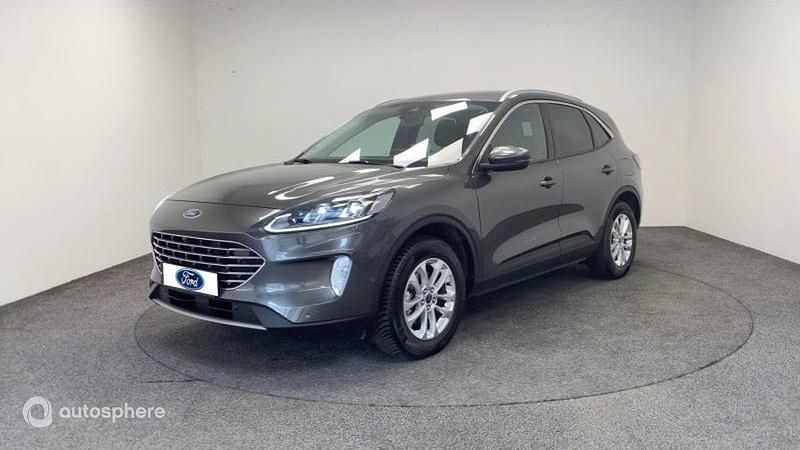 Gris Utilisé 2023 Ford Kuga Titanium SUV | 25 999 € (Bon prix) - Image 1/4