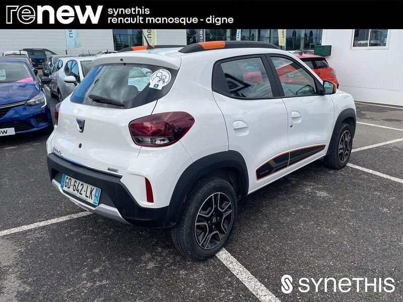 Occasion Dacia Spring Comfort Plus 2021 Blanc Citadine